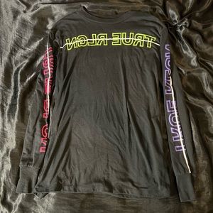 True Religion Long Sleeve Graphic Shirt
